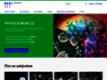 NĂˇhled webu MUNI SCI: Ústavy fyziky