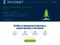 NĂˇhled webu Rakonet