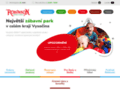 NĂˇhled webu Rodinný park Robinson Jihlava