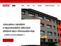 NĂˇhled webu Střední odborné učiliště, odborné učiliště, praktická škola Olomouc