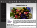 NĂˇhled webu Svatební kytice.cz