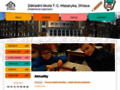 NĂˇhled webu Základní škola T.G. Masaryka