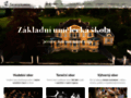 NĂˇhled webu Základní umělecká škola Červený Kostelec