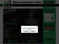 NĂˇhled webu Základní umělecká škola v Třeboni