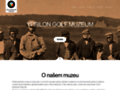 NĂˇhled webu YPSILON GOLF MUZEUM