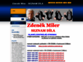 NĂˇhled webu Miler, Zdeněk