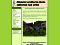 NĂˇhled webu Základní umělecká škola v Jablonném nad Orlicí